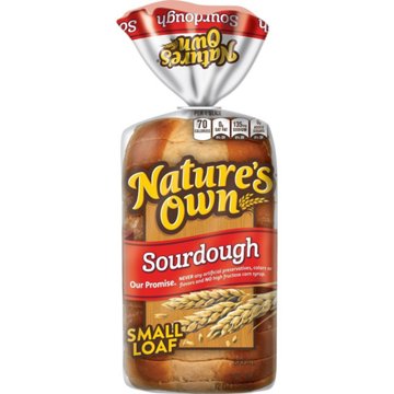 Nature's Own Small Loaf Sliced Sourdough Sandwich Bread, 12 oz