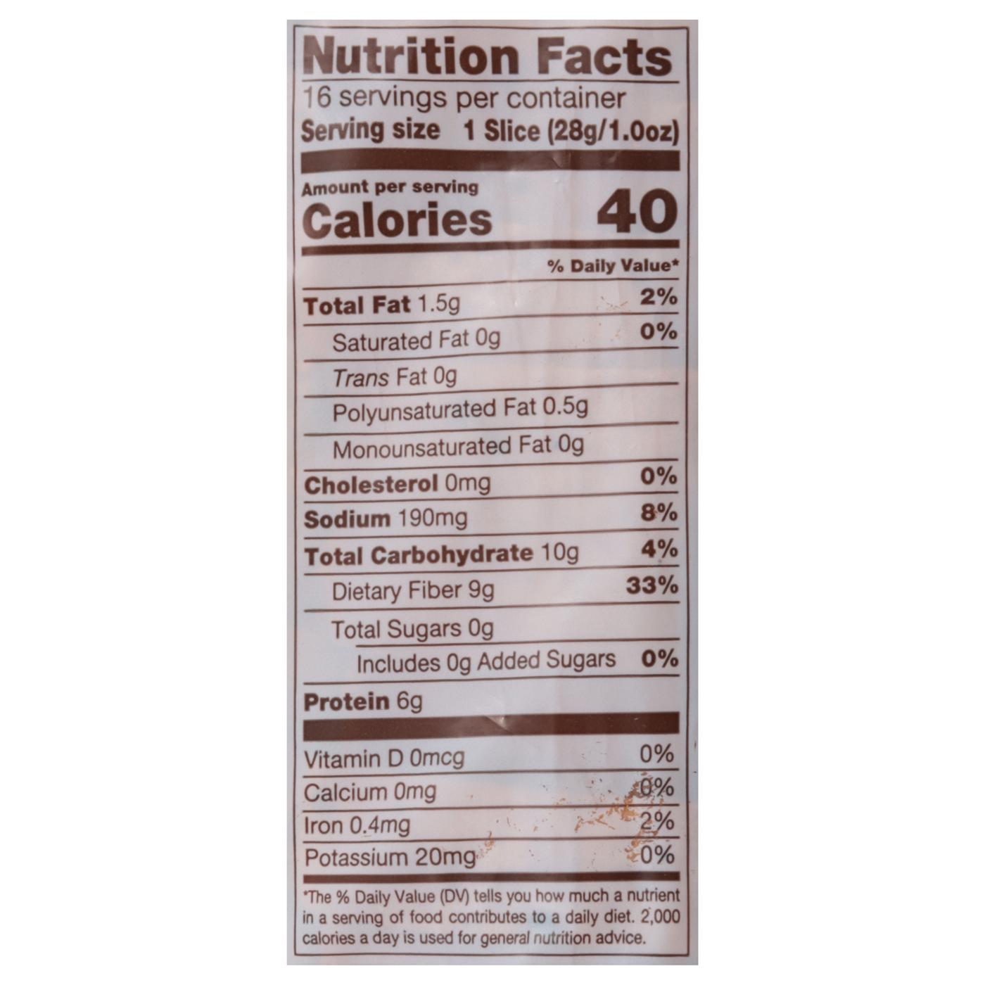 Nature's Own Life Keto Multigrain Bread; image 2 of 6