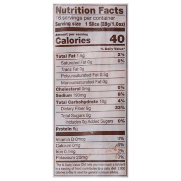 Nature's Own Life Keto Multigrain Bread, 16 oz