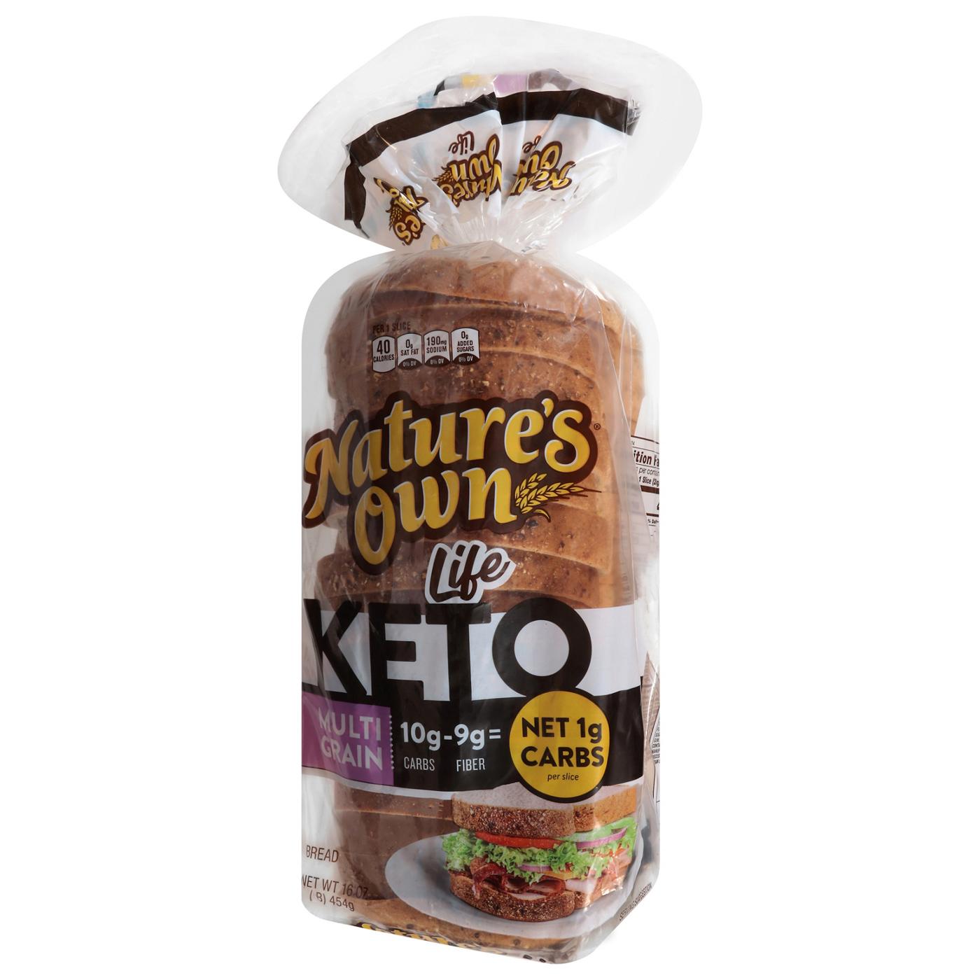 Nature's Own Life Keto Multigrain Bread; image 4 of 6