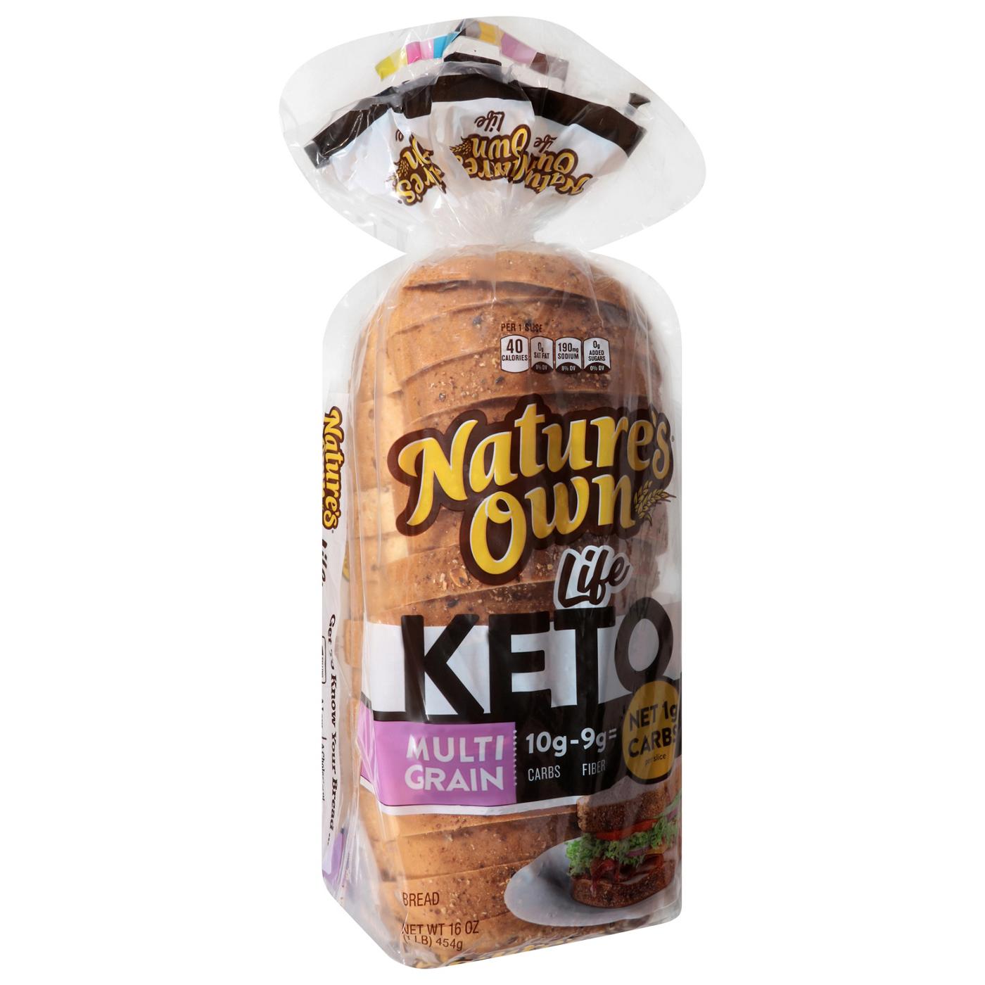 Nature's Own Life Keto Multigrain Bread; image 6 of 6