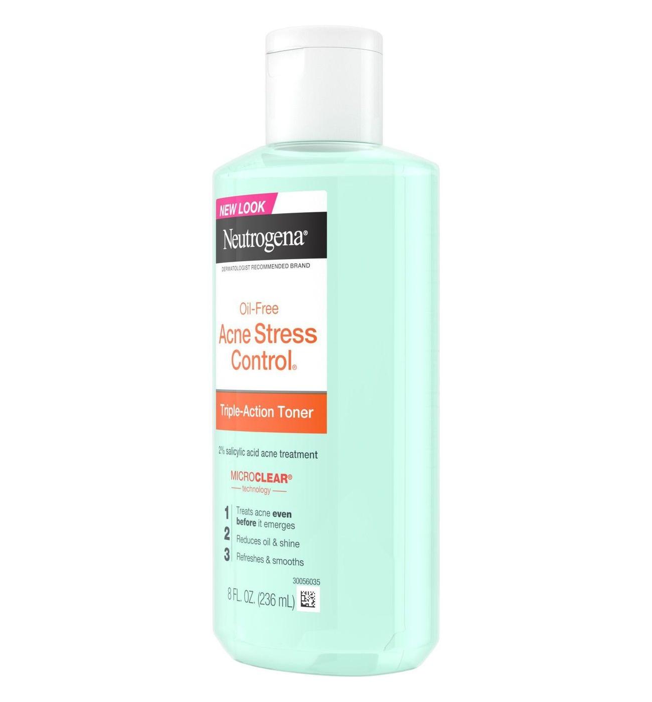 Neutrogena Acne Stress Control Triple-Action Toner with 2% salicylic acid; image 7 of 7
