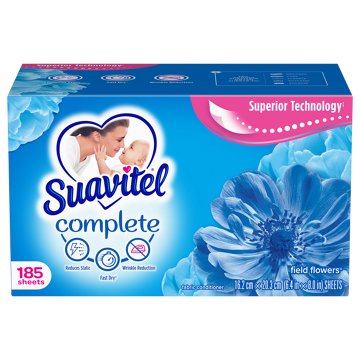 Suavitel Complete Fabric Softener Sheets - Field Flowers