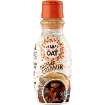 Planet Oat Dairy Free Oat Milk Liquid Coffee Creamer - Brown Sugar Cookie, 32 oz