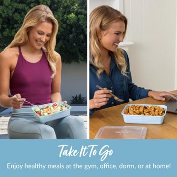 Bentgo Prep 1 Compartment Container - Sky, 10 pk