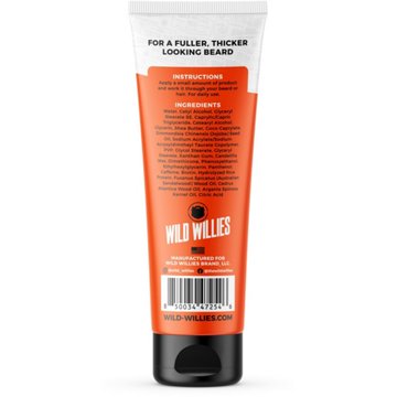 Wild Willies Full Beard Thickening Cream - Sandalwood, 3.5 oz