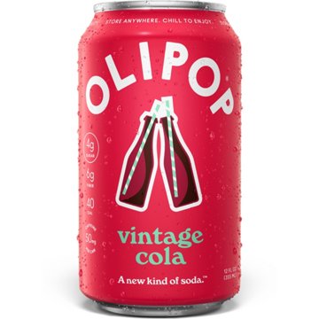 Olipop Vintage Cola 6g Fiber Prebiotic Soda