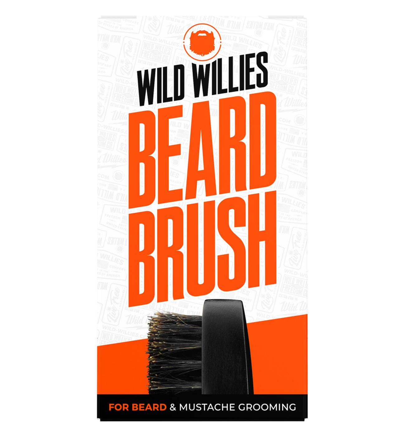 Wild Willies Boar Bristle Beard Brush; image 1 of 4