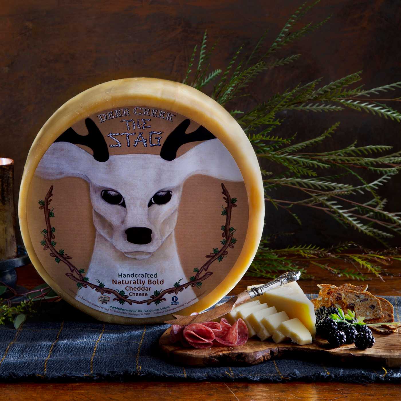 Deer Creek The Stag Cheddar Cheese; image 2 of 2