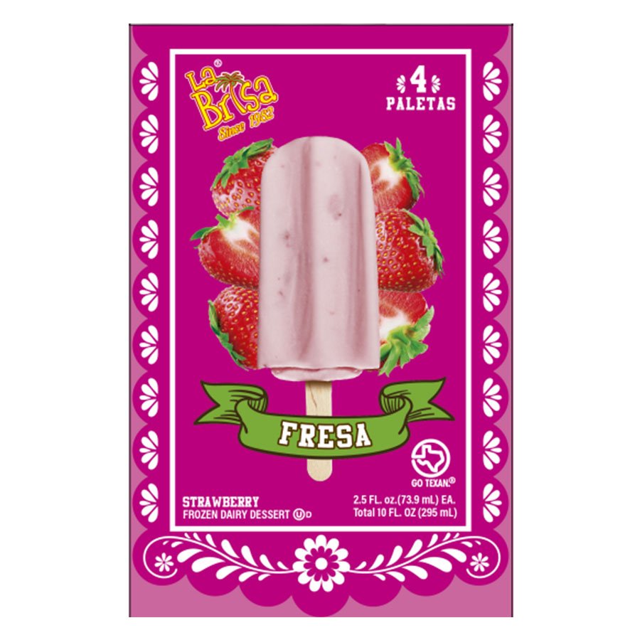 La Brisa Strawberry Paleta Bars