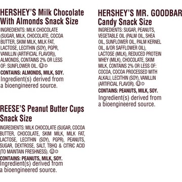 Hershey's & Reese's Assorted Snack Size Candy - Party Pack