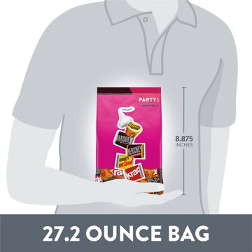 Hershey's & Reese's Assorted Miniature Size Candy - Party Pack