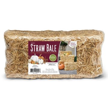 Floracraft Straw Bale, 8" x 9" x 20''
