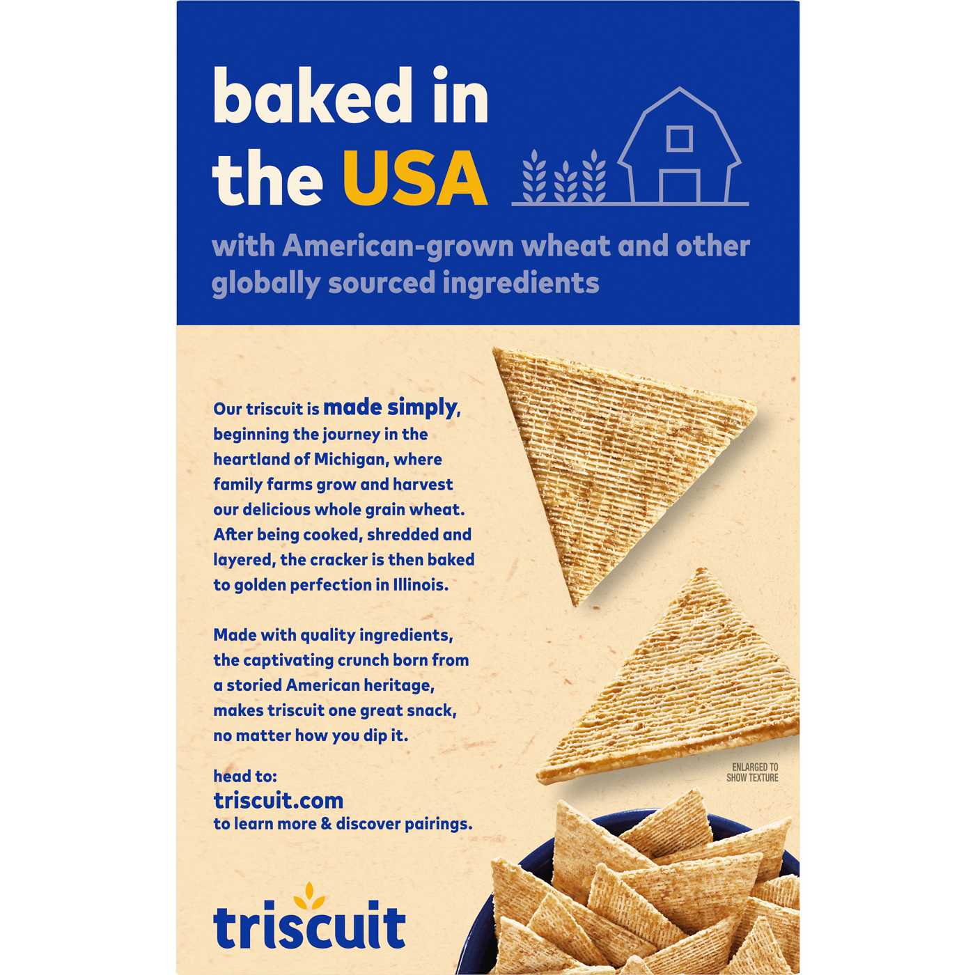 Triscuit Thin Crisps White Cheddar Whole Grain Wheat Crackers; image 8 of 10