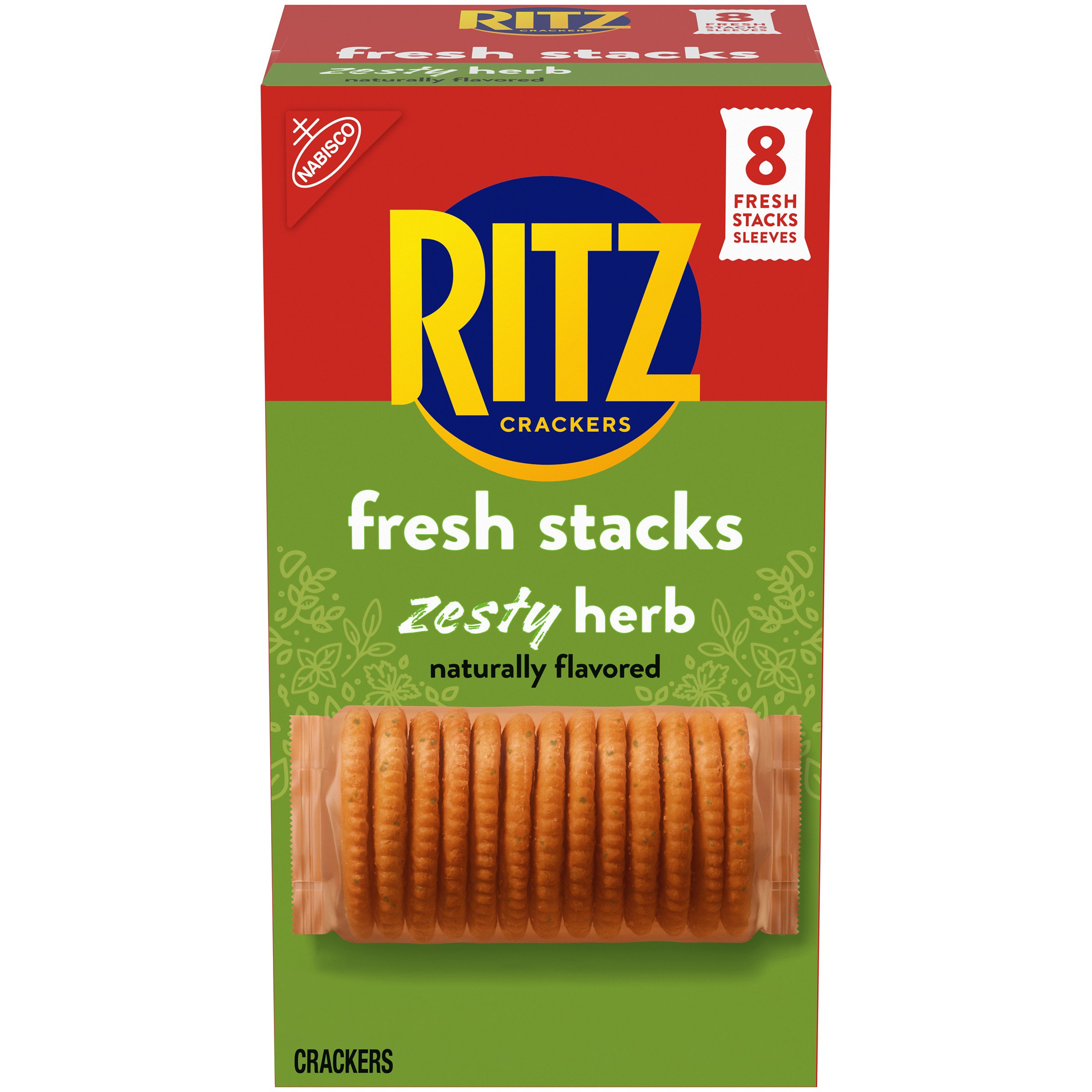 Ritz Fresh Stacks Zesty Herb Crackers - Shop Crackers & breadsticks at ...