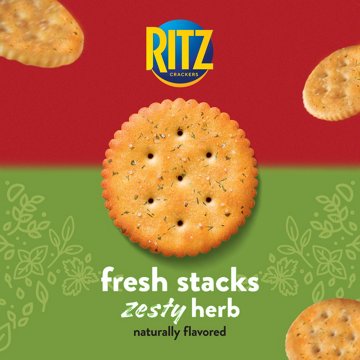 Ritz Fresh Stacks Zesty Herb Crackers, 11.8 oz
