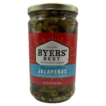 Byers' Best Taqueria Style Jalapenos, 24 oz