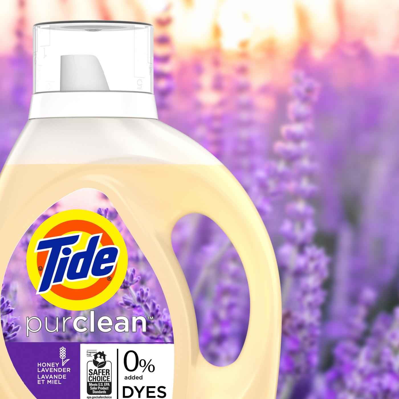 Tide Purclean Liquid Laundry Detergent, 48 Loads, Honey Lavender Scent; image 4 of 9