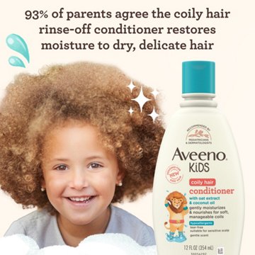Aveeno Kids Coily & Curly Hair Sensitive Leave-in Conditioner