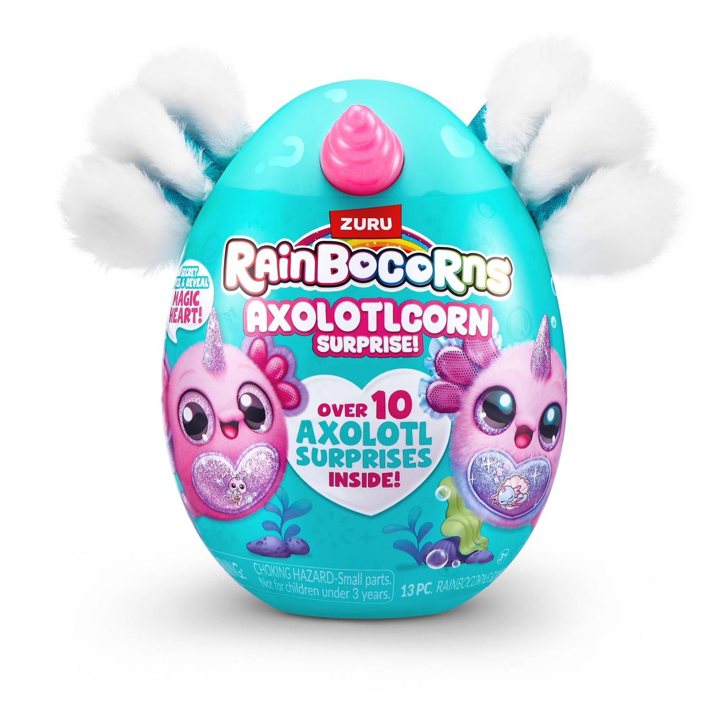 Zuru Rainbocorns Axolotlcorn Surprise Plush Toy; image 2 of 10