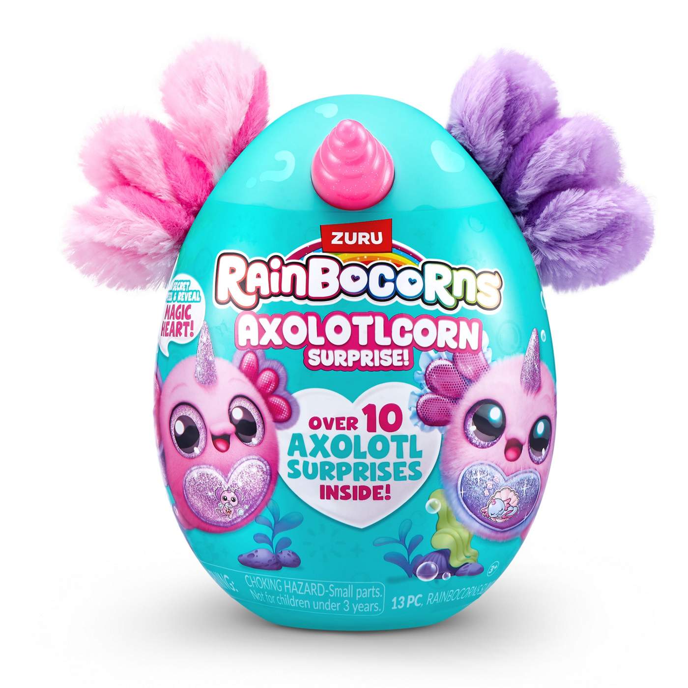 Zuru Rainbocorns Axolotlcorn Surprise Plush Toy; image 5 of 10