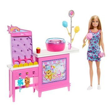 Barbie Mysteries Beach Detectives Treats & Game Booth Playset
