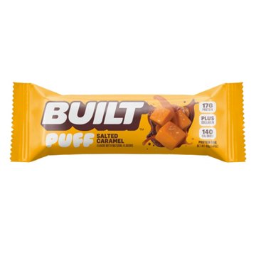 BUILT Puff 17g Protein Bar - Salted Caramel