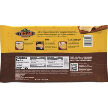 Texas Roadhouse Mini Pan Baked Rolls & Honey Cinnamon Glaze, 12 ct