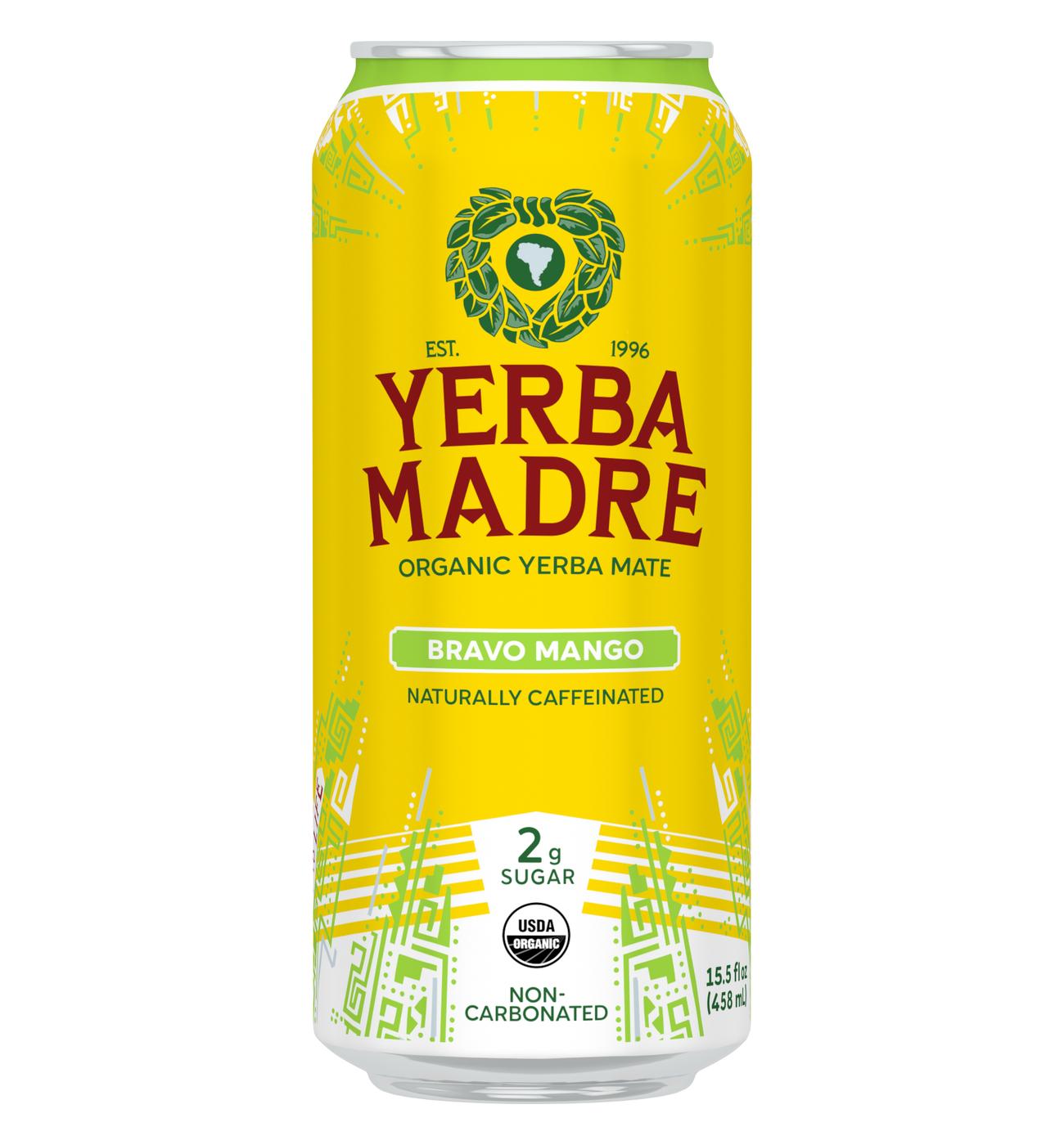 Yerba Madre Organic Yerba Mate - Bravo Mango; image 1 of 2