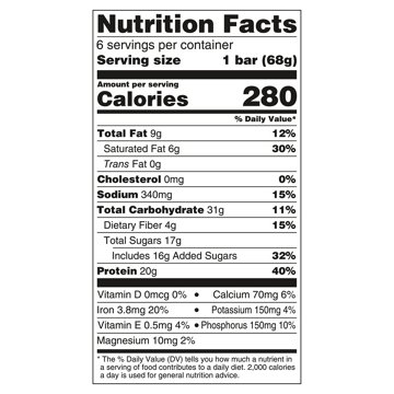 Clif Builders Oreo Protein Bars - 20g Protein