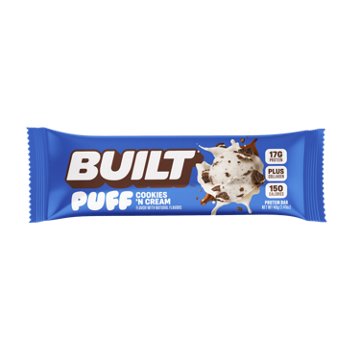 BUILT Puff 17g Protein Bar - Cookies 'N Cream