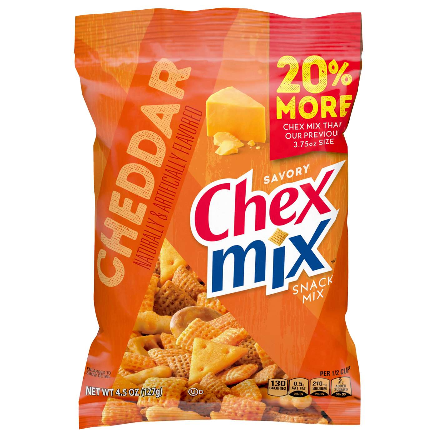 Chex Mix Cheddar Snack Mix; image 1 of 3