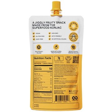 Dally Mango Gel Snack, 5.07 oz