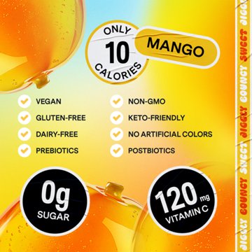 Dally Mango Gel Snack, 5.07 oz