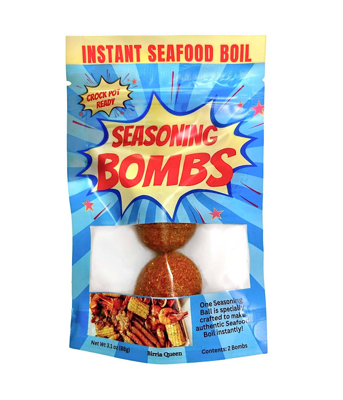 Birria Queen Instant Seafood Boil Seasoning Bombs; image 1 of 7
