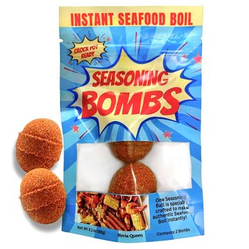 Birria Queen Instant Seafood Boil Seasoning Bombs