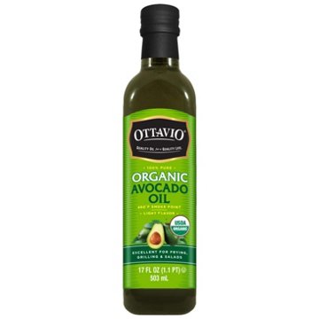 Ottavio Organic Avocado Oil, 17 oz