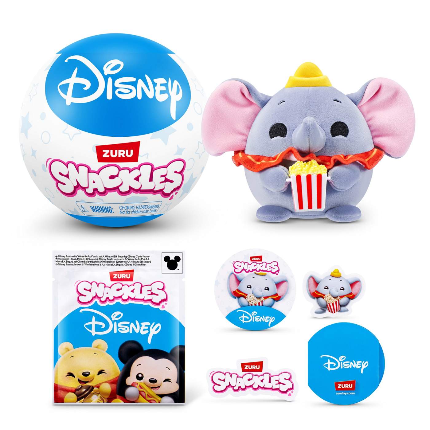 Zuru Snackles Disney Plush Capsule; image 6 of 12