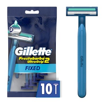 Gillette Prestobarba2 UltraGrip Fixed Men's Disposable Razors