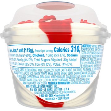 Blue Bunny Cherry Cheesecake Load'd Sundae