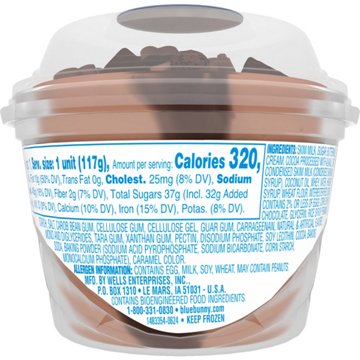 Blue Bunny Chocolate Brownie Bomb Load'd Sundae