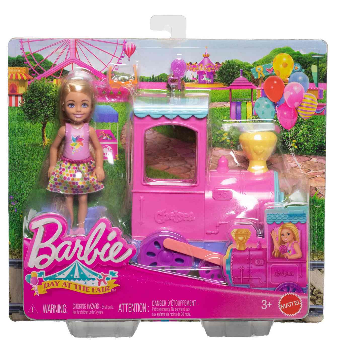Barbie Day at the Fair Carnival Train Chelsea Doll Playset; image 2 of 2