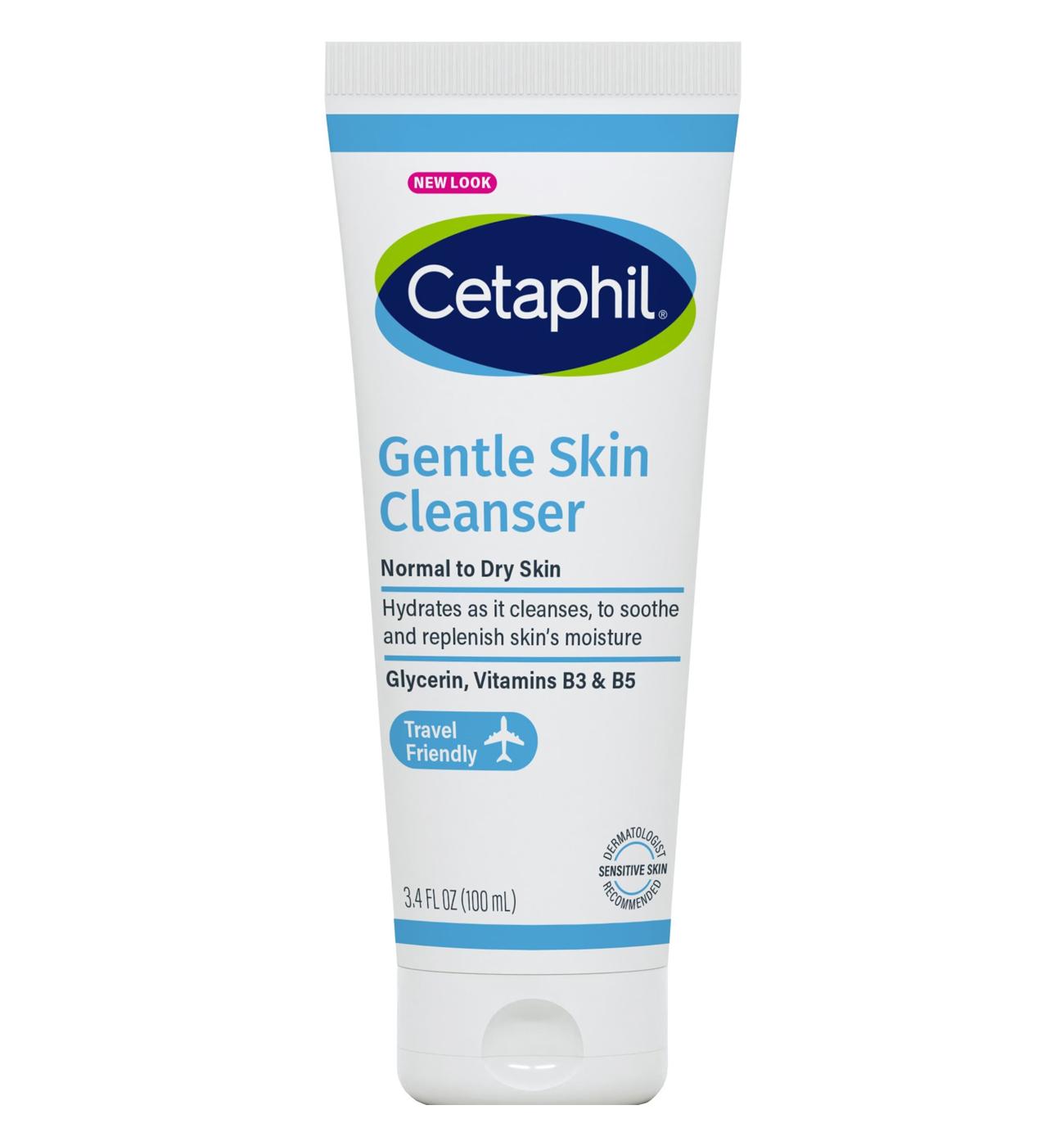 Cetaphil Travel Size Gentle Skin Cleanser - Normal to Dry Skin; image 1 of 2