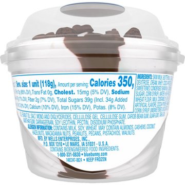Blue Bunny Cookie Crunch 'n Fudge Load'd Sundae