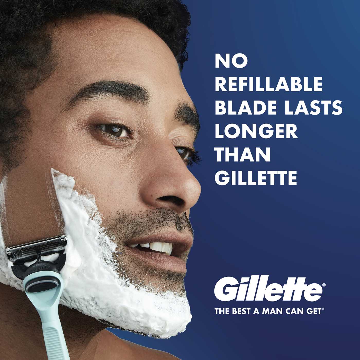 Gillette Mach 3-Blade Sensitive Men's Disposable Razors; image 3 of 4