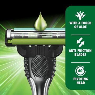 Gillette Mach3 Sensitive Men's Disposable Razors