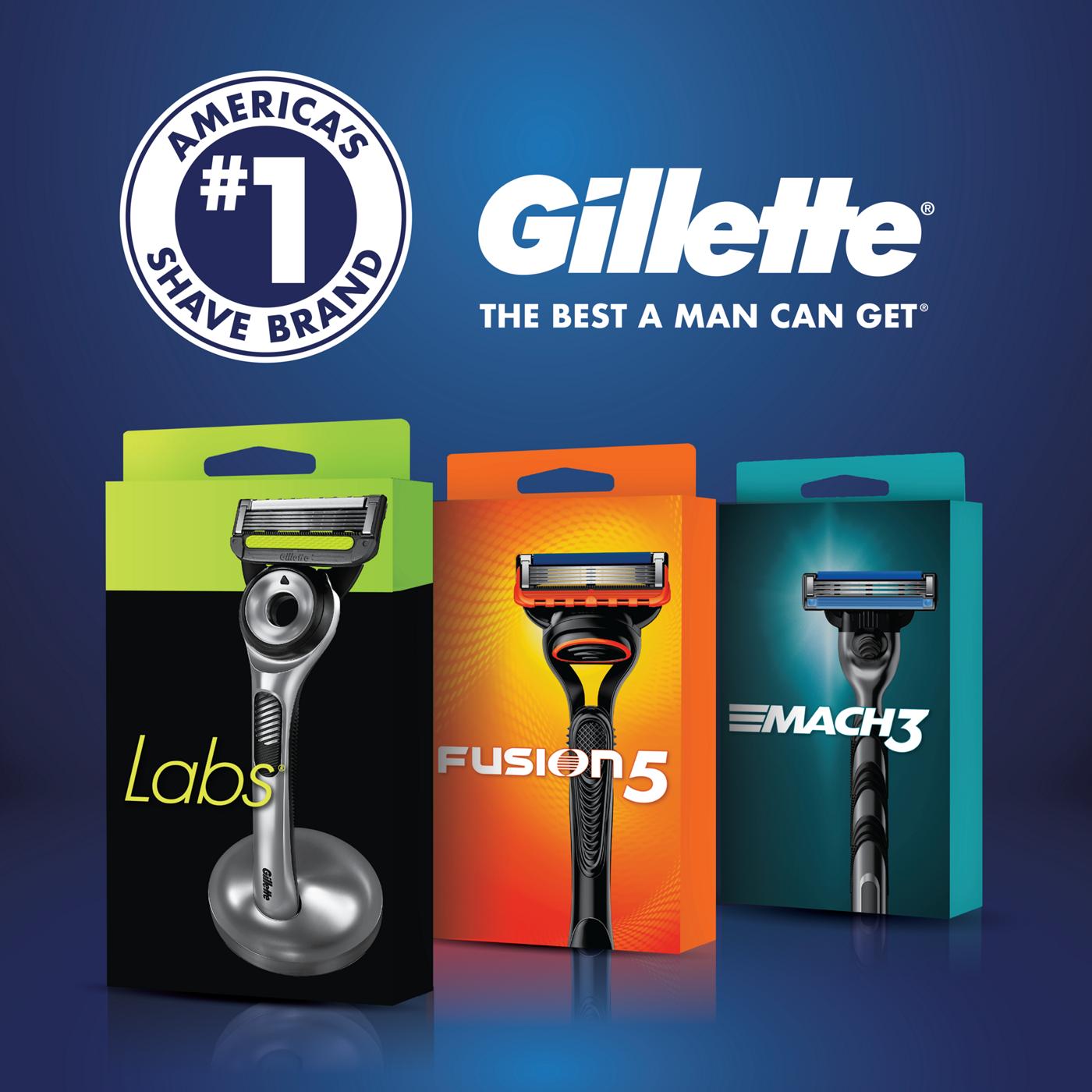 Gillette Mach 3-Blade Sensitive Men's Disposable Razors; image 4 of 4
