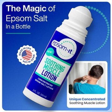 Epsom It Soothing Muscle Lotion, 3 oz