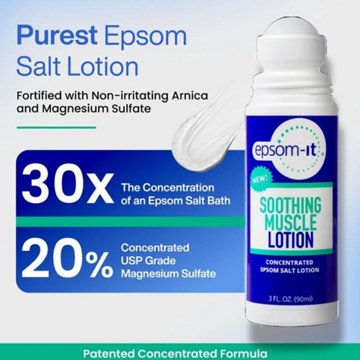 Epsom It Soothing Muscle Lotion, 3 oz