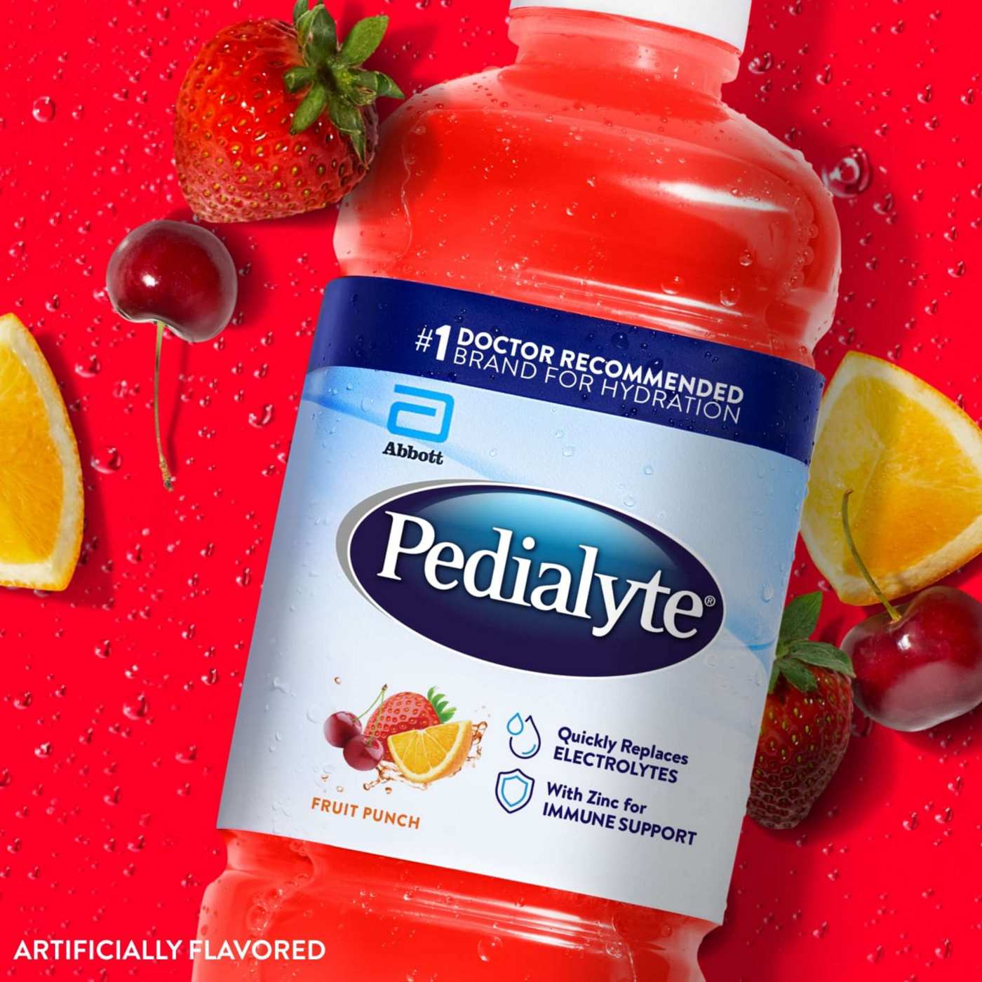 Pedialyte Electrolyte Solution Drink - Fruit Punch; image 8 of 9